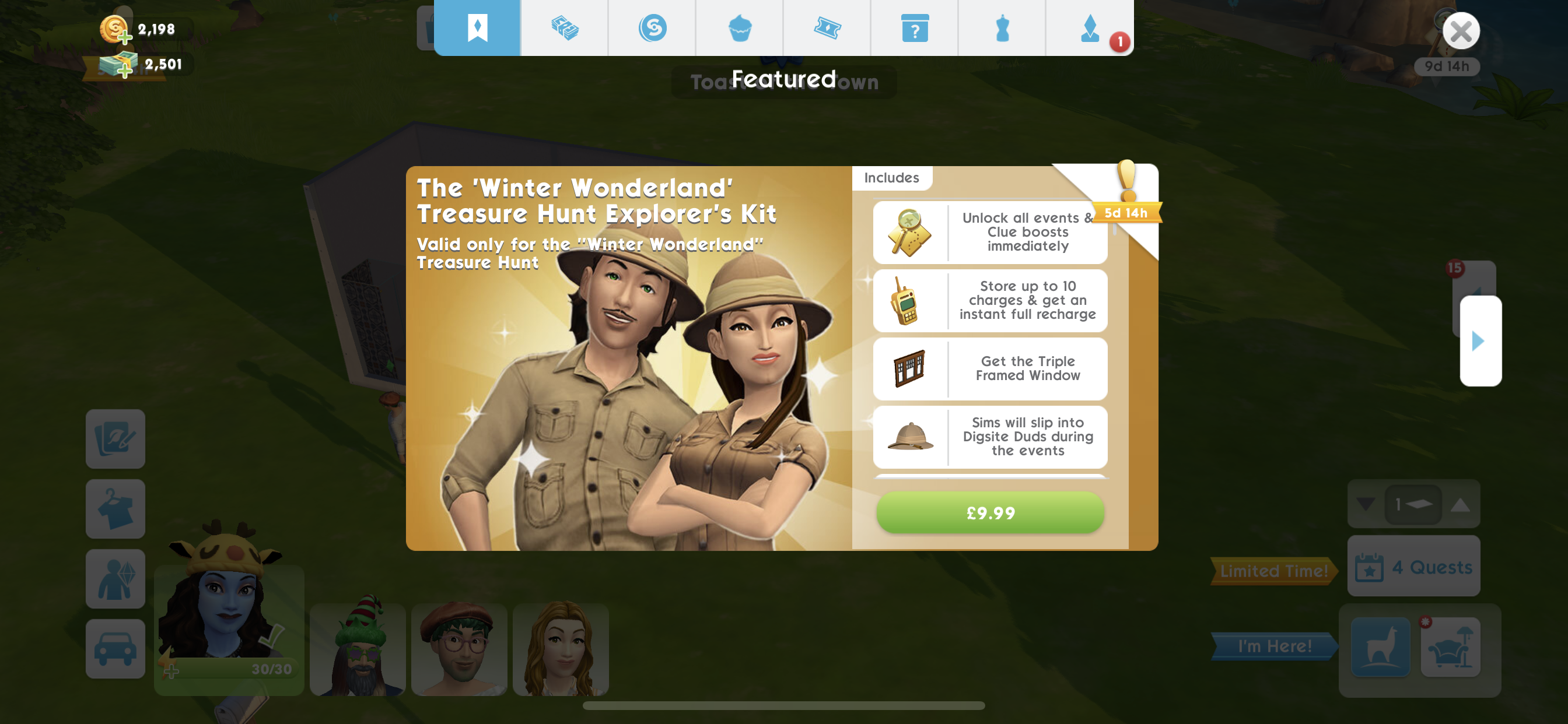 The Sims Mobile January 2021 Update [Winter Wonderland] 