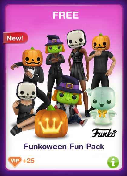 The Sims FreePlay - 🎃Happy Halloween from The Sims FreePlay team