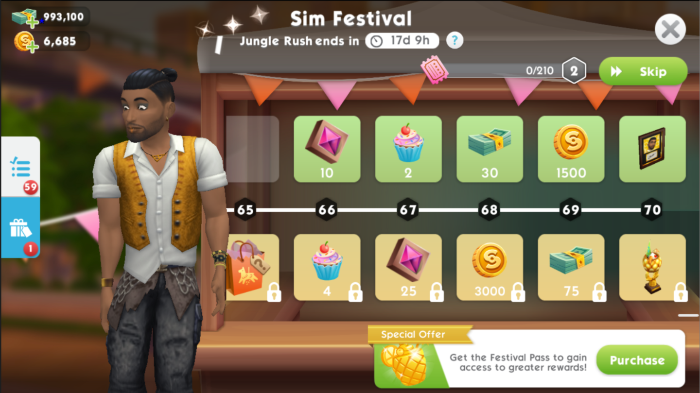 The Sims Mobile – Punk Pack – Platinum Simmers