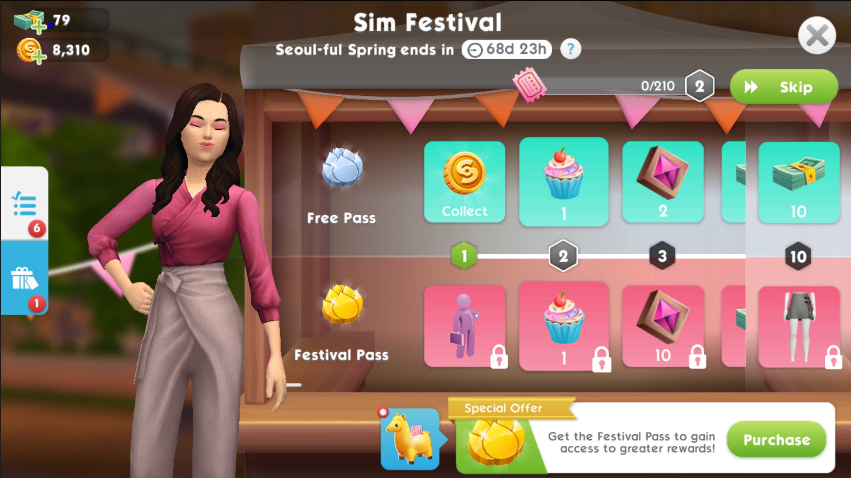 The Sims Mobile Touch of Mod pack 