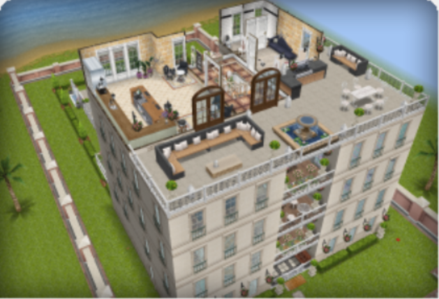 The Sims Freeplay- Scholarly Chateau House Tour 